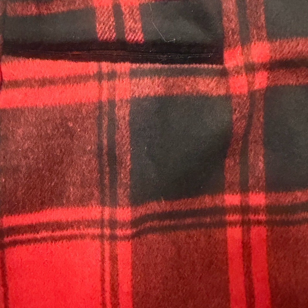 COPPER KEY Red and Black Plaid A-Line Skirt with pockets - Picture 6 of 6